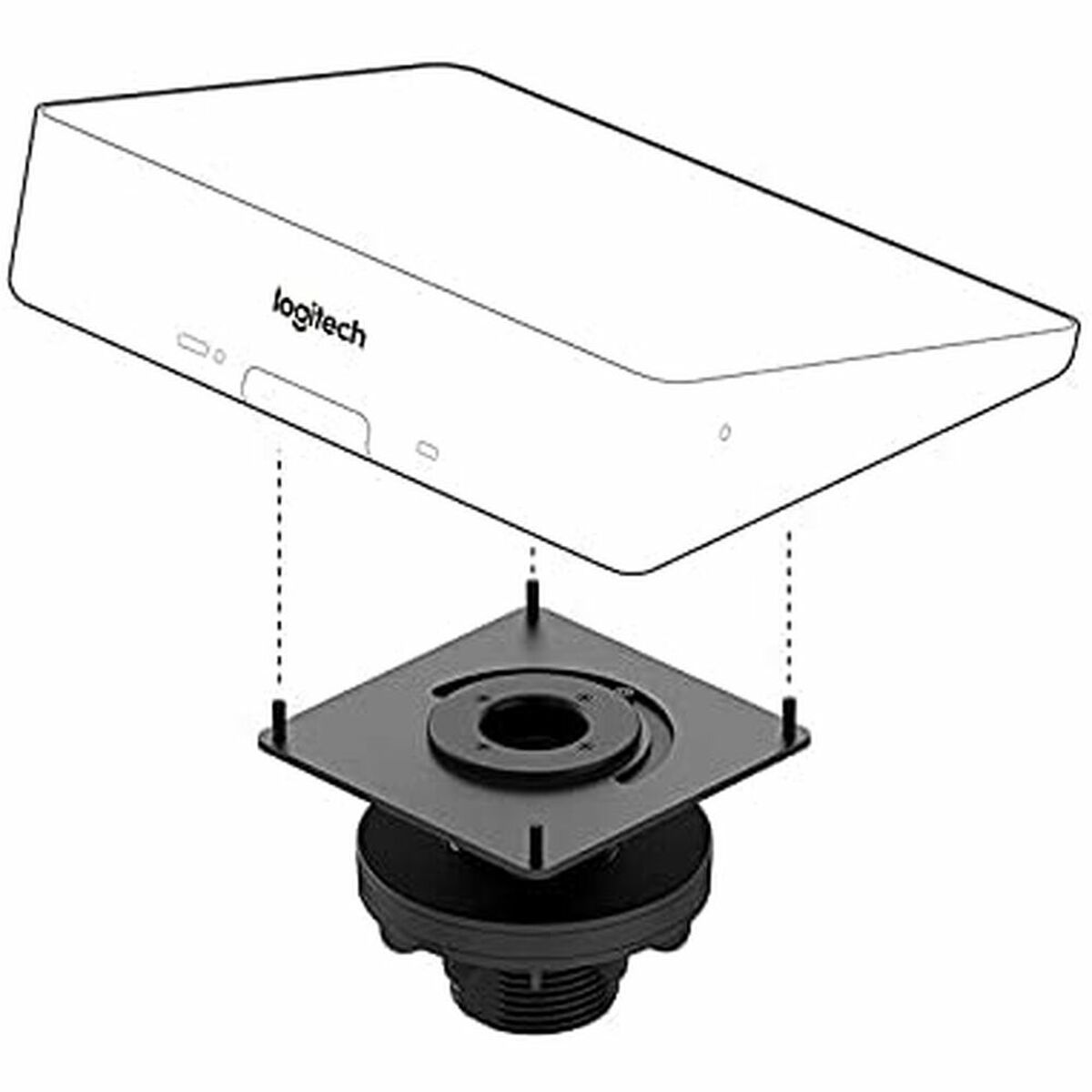 laikiklis Logitech 939-001811 Juoda